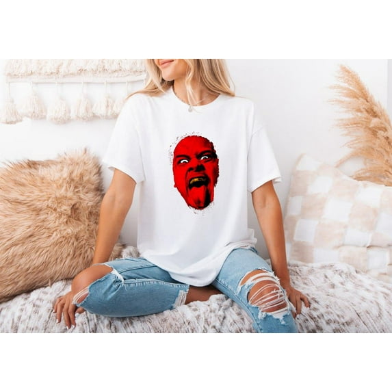 Zilla Fatu WWE Face Shirt with Bold Graphic Design for Wrestling Fans and WWE Enthusiasts, for men & women, up to size 5XL.