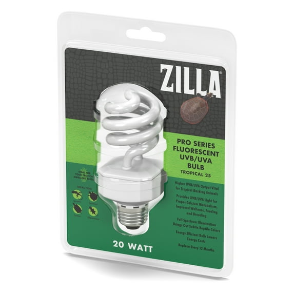 Zilla Fluorescent Coil Bulb Tropical 20 Watts
