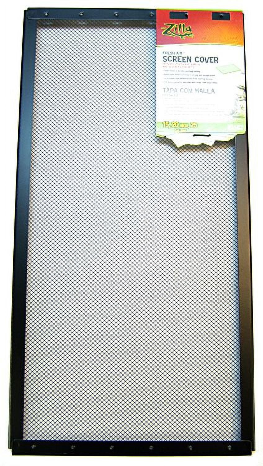 Zilla Fresh Air Screen Cover Fine 1520 gallon 1 count