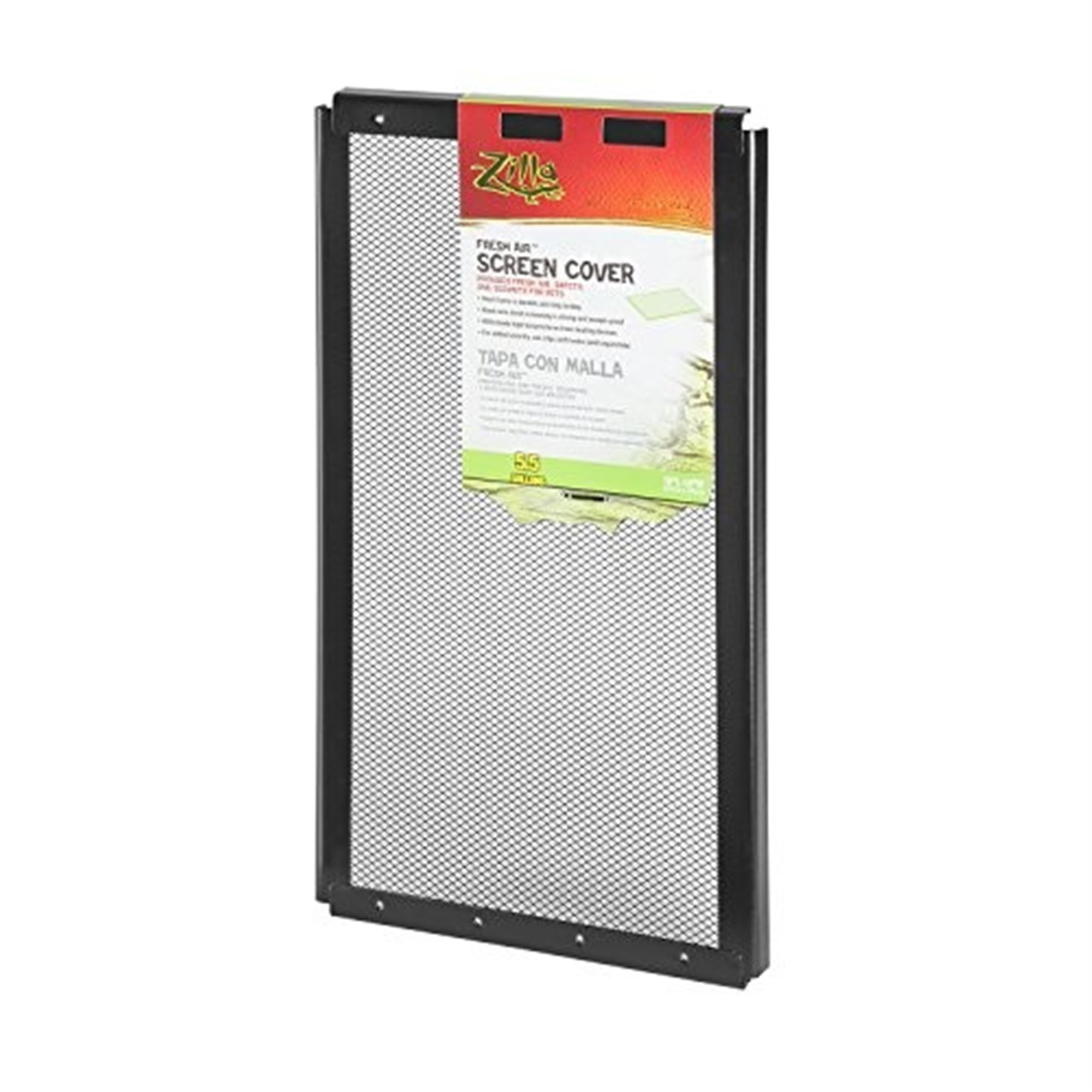 Zilla Fresh Air Solid Screen Cover for 5.5 Tank Terrariums, 16 x 8