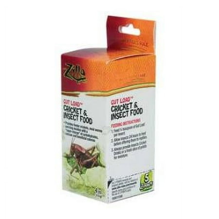 Zilla Gut Load Cricket and Insect Food 4 oz