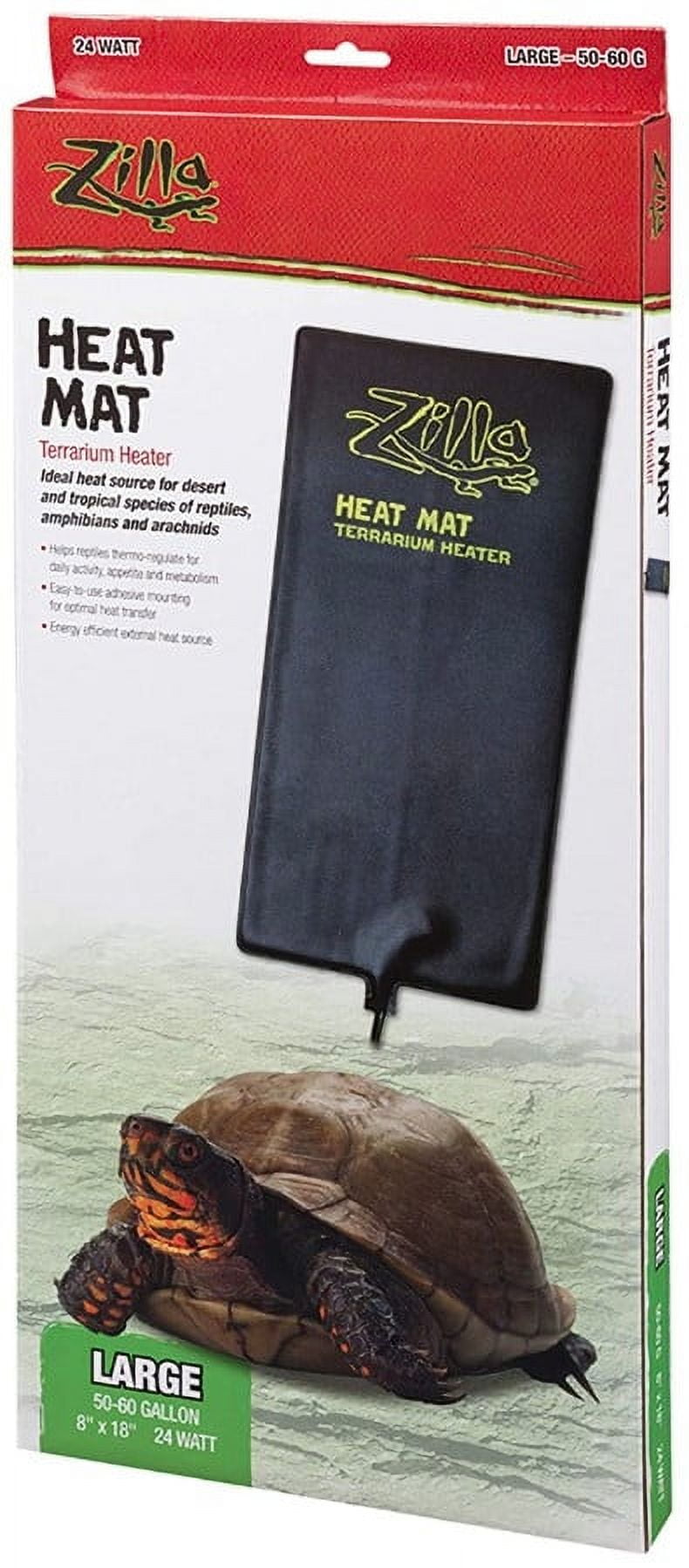 Zilla Heat Mat Terrarium Heater Large 1 count