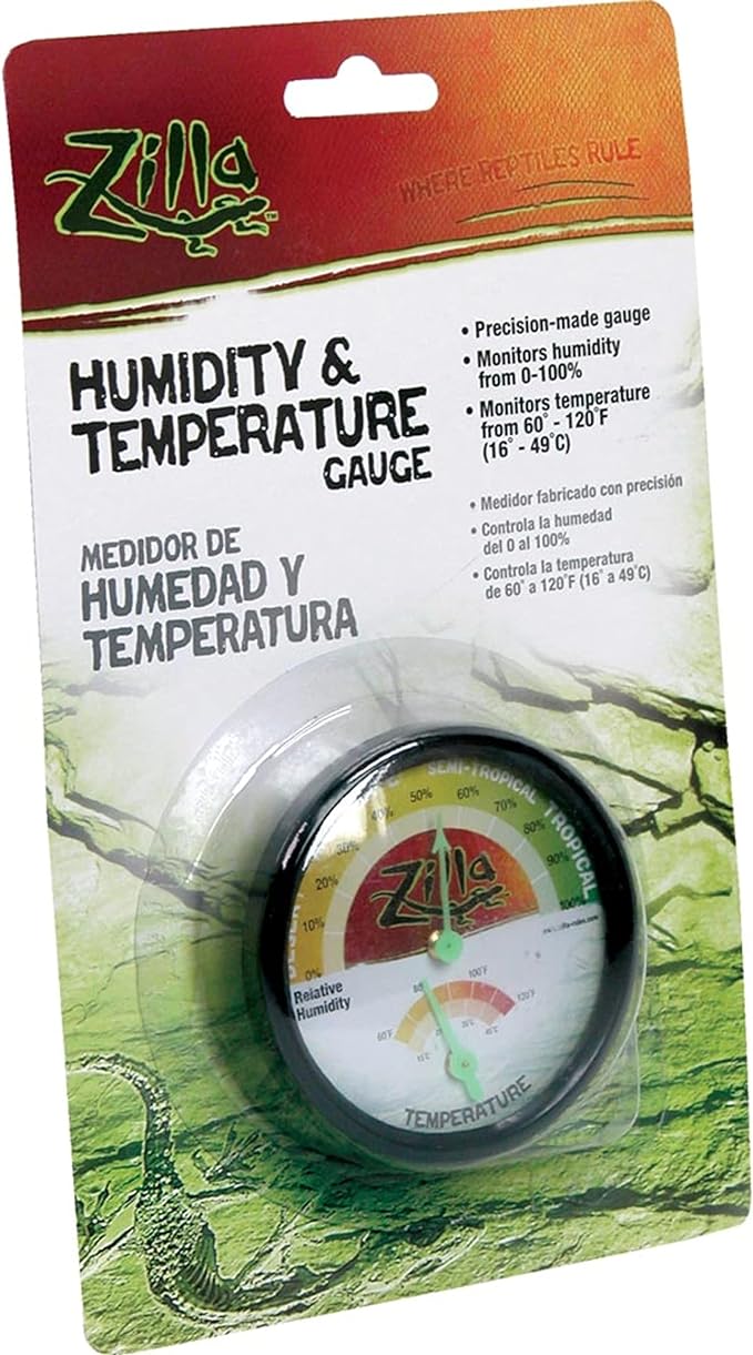 Zilla Humidity & Temperature Gauge