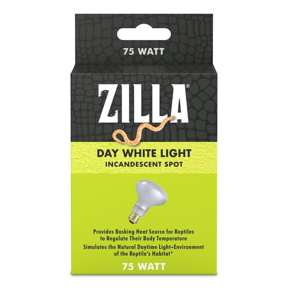 Zilla Incandescent Spot Bulb Day White 75 watts