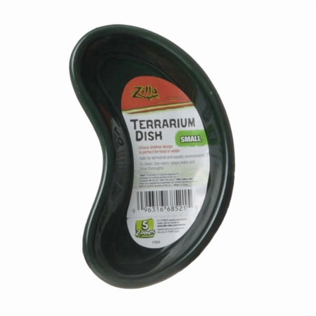 Zilla Kidney Shaped Terrarium Dish - Food or Water - Small - 4" Long - (Assorted Colors) price history and forecast - Zilla RP68521