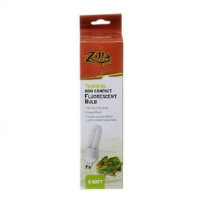 Zilla Mini Compact Fluorescent Bulb - Tropical [Reptile, Lighting Fluorescent] 1 Pack - (6 Watt)