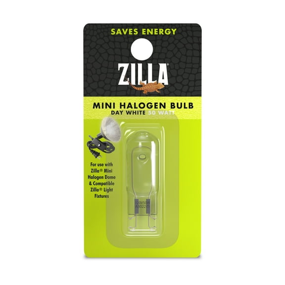 Zilla Mini Halogen Bulb Day White 50 Watt