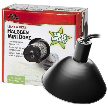 Zilla Mini Halogen Dome Fixture [Reptile, Reflectors & Domes] 4.75"