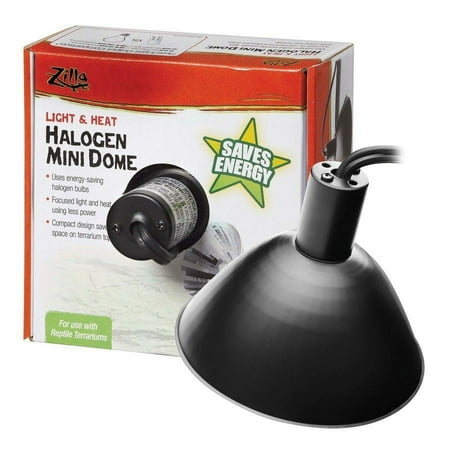 Zilla Mini Halogen Mini Dome Fixture for Reptile Terrariums
