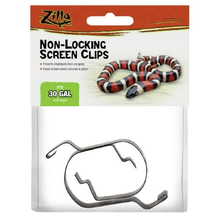 Zilla Non-Locking Screen Clips Large