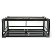 Zilla QuickBuild Glass Terrarium, Amphibian, Reptile, Snake, Arachnid Habitat, 30 x12 x12