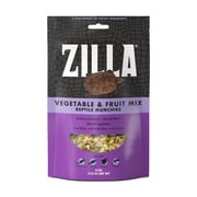 Zilla Reptile Munchies Vegetable and Fruit Mix 4 Ounces