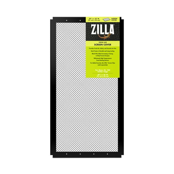 Zilla Fresh Air Screen Cover 20 x 10 inches
