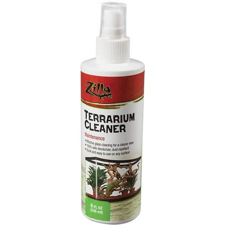 Zilla Terrarium Cleaner Spray [Reptile, Cleaners (Cage & Hand)] 8 oz