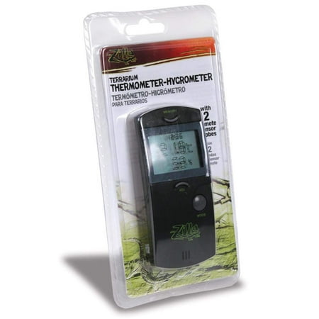 Zilla Terrarium Thermometer/Hygrometer Digital Gauge