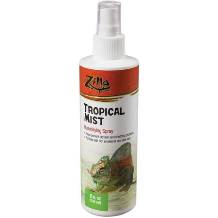 Zilla Tropical Mist Humidifying Spray [Reptile, Miscellaneous] 8 fl. oz (236 ml)