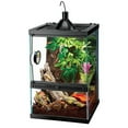 thumbnail image 1 of Zilla Tropical Reptile Vertical Starter Kit with Mini Halogen Lighting (ECOM), 1 of 9