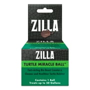 Zilla Turtle Miracle Ball, Aquarium Water Conditioner, Up to 50 Gallons