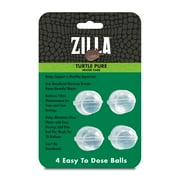 Zilla Turtle Pure Turtle Water Care, Aquarium Water Conditioner,  4 Count