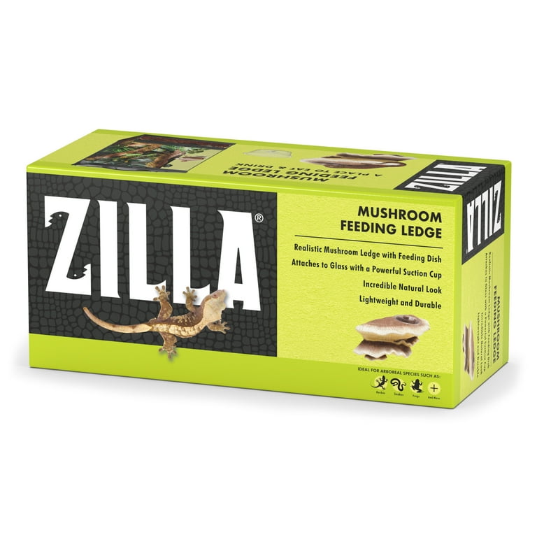 Zilla Vertical Mushroom Feeding Ledge Zilla Vertical Mushroom Feeding Ledge