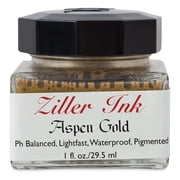 Ziller Ink - Aspen Gold, Metallic, 1 oz