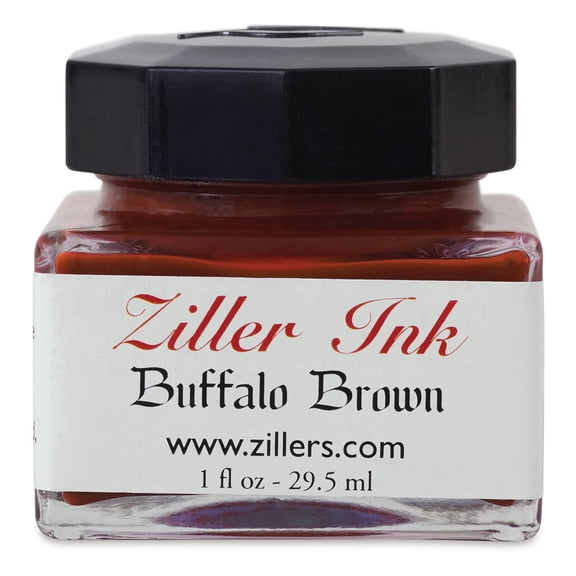 Ziller Ink - Buffalo Brown, 1 oz