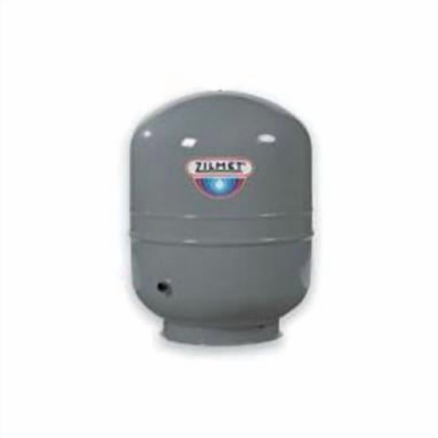 Zilmet ZHT8-15 2.1 Gal Cal Pro ZHT8-15 Hydronic Expansion Tank, 1/2 in Connection, NPT Connection, Carbon Steel, Gray