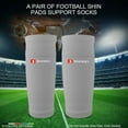 thumbnail image 1 of Ziloco Calf Socks Clearance Sale Football Shin Pads Support Calf Socks Foot Thick Pad Sleeves Football Leggings Calf Socks Men Adult Kids Boys, 1 of 4