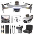 thumbnail image 1 of Ziloco Helicopter in Clearance WiFi FPV Drone With 4K HD Camera Altitude Hold Mode Foldable RC Drone Quadcopter Circle Fly, Route Fly, Altitude Hold, Headless Mode on Clearance, 1 of 9