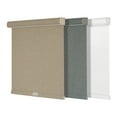 thumbnail image 1 of ZimJAHO Blackout Roller Shades for Windows,Cordless,Linen Fabric,Roller Blinds,Thermal Insulated Fabric UV Protection,Window Shades for Home,Office,Door, Blackout-Beige, 32"W x 72"H, 1 of 9