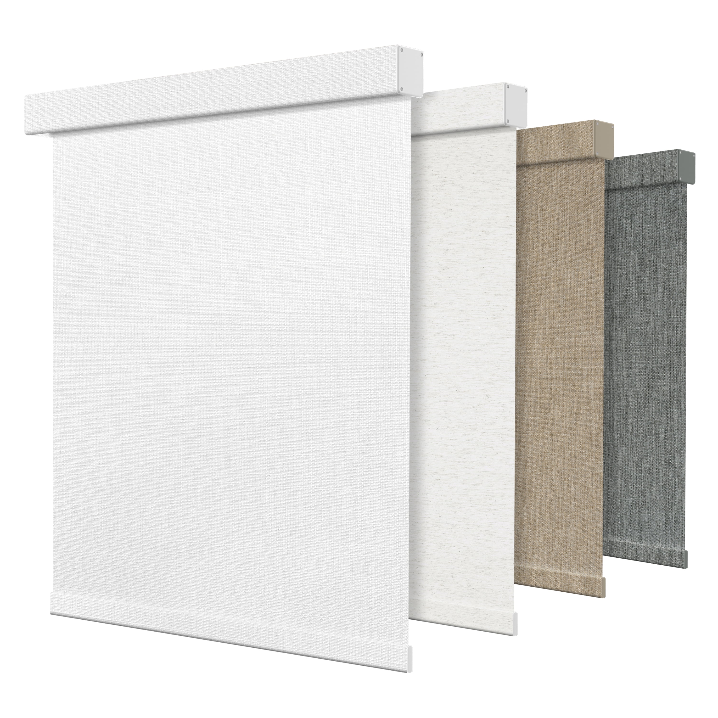 ZimJAHO Cordless Blackout Roller Shades for Windows, Push Up & Pull ...