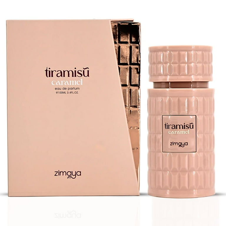 Zimaya Tiramisu Caramel Eau de Parfum Spray, Amber Vanilla