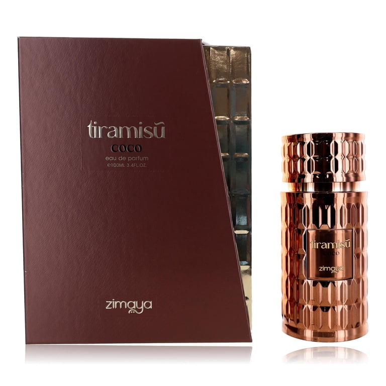 Zimaya Tiramisu Coco Unisex Fragrance Spray, 3.4 oz EDP, Coffee