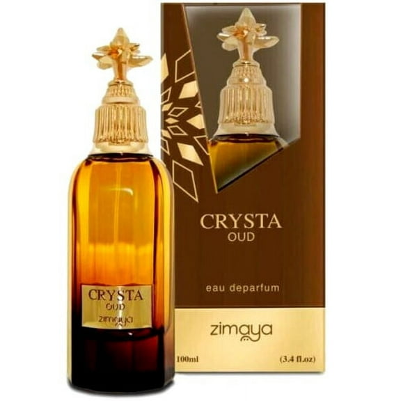 Zimaya Unisex Crysta Oud EDP Spray 3.4 oz Fragrances 6290171072188