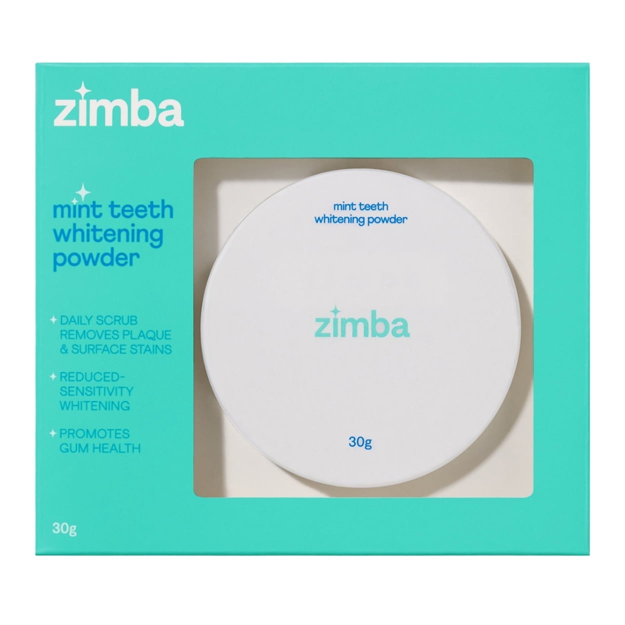 Zimba Mint Teeth Whitening Powder