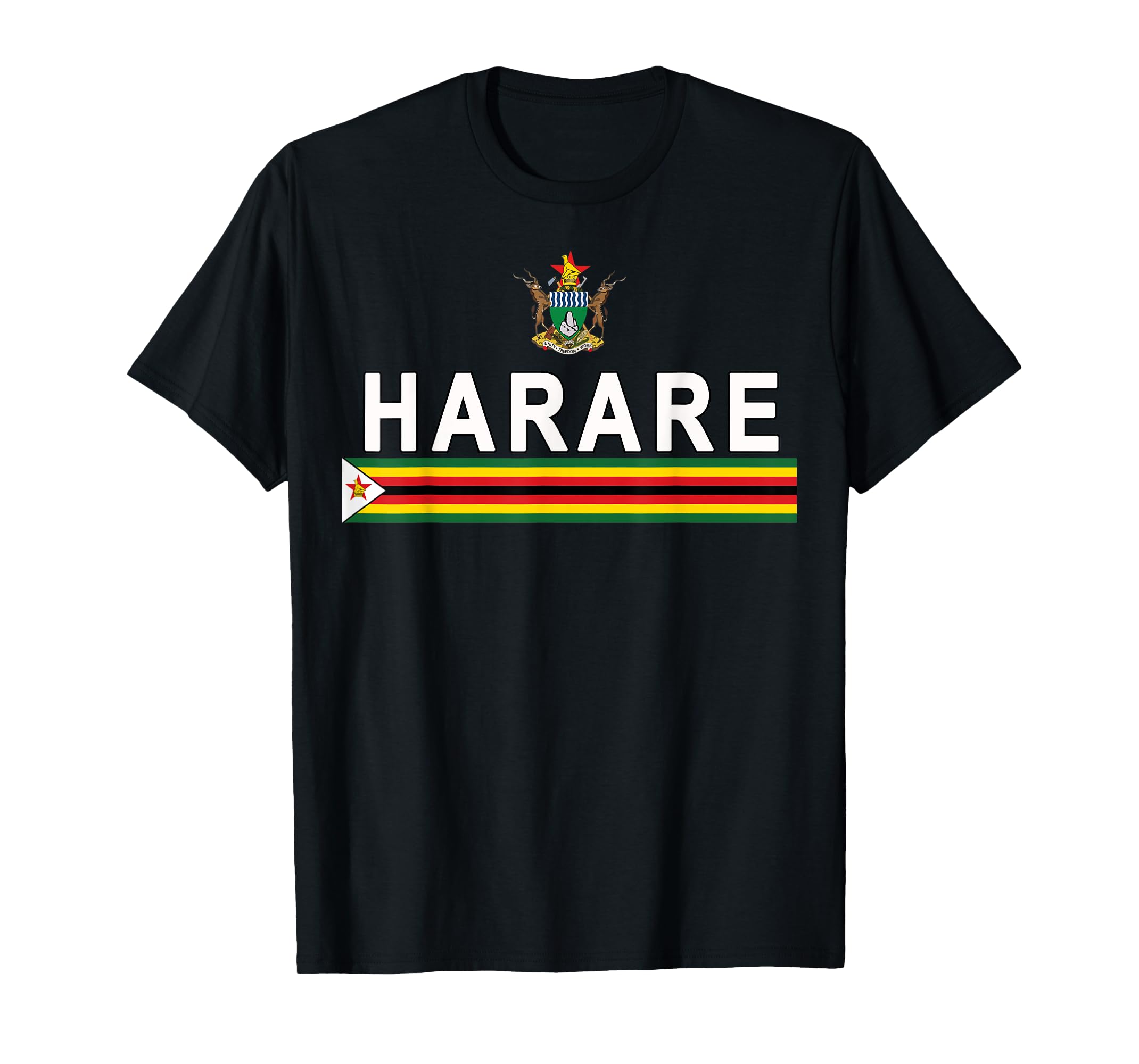 Zimbabwe National Harare Tshirt2XL