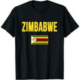 thumbnail image 1 of Zimbabwe Zimbabwean Flag Souvenir T-Shirt, 1 of 4