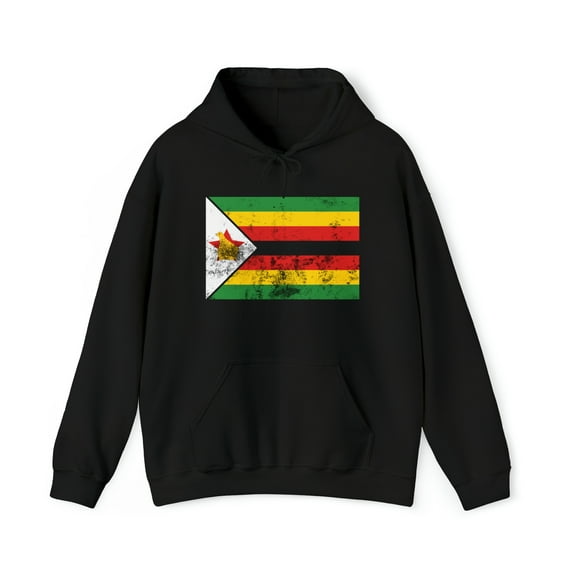 Zimbabwe Zimbabwean Pride Flag Hoodie, Gifts, Hooded Sweatshirt