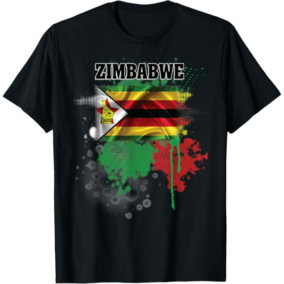 Zimbabwe flag T-Shirt