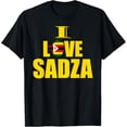 thumbnail image 1 of Zimbabwean Food, I Love Sadza, Zimbabwe Map Flag T-Shirt, 1 of 4