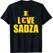 Zimbabwean Food, I Love Sadza, Zimbabwe Map Flag T-Shirt