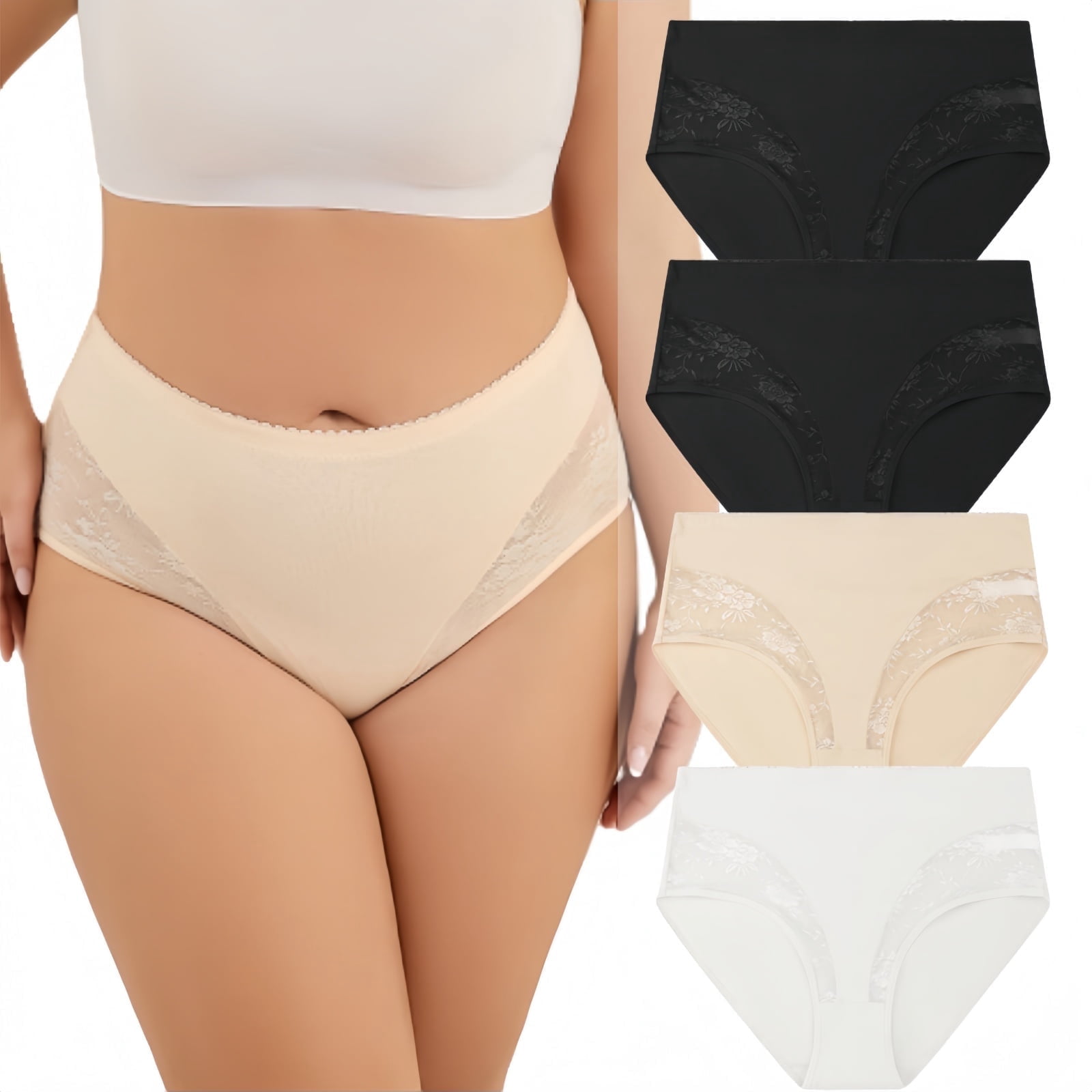 パンツ 24ss orimi big big slack Zimi-4-Pack-Women-s-Plus-Size-