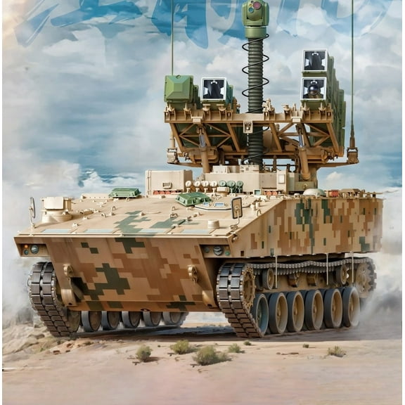 Zimi ZM35043 1/35 PLA AFT-10 Anti-tank Missile Launcher Vehicle Model Kit