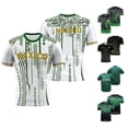 thumbnail image 1 of Zimjoy 2026 Mexico Soccer Jersey for Men Crew Neck Short Sleeve Aztec Calendar Graphic Short Sleeve Fan Shirt for Game Day Travel Streetwear and Casual Wear White L, 1 of 6