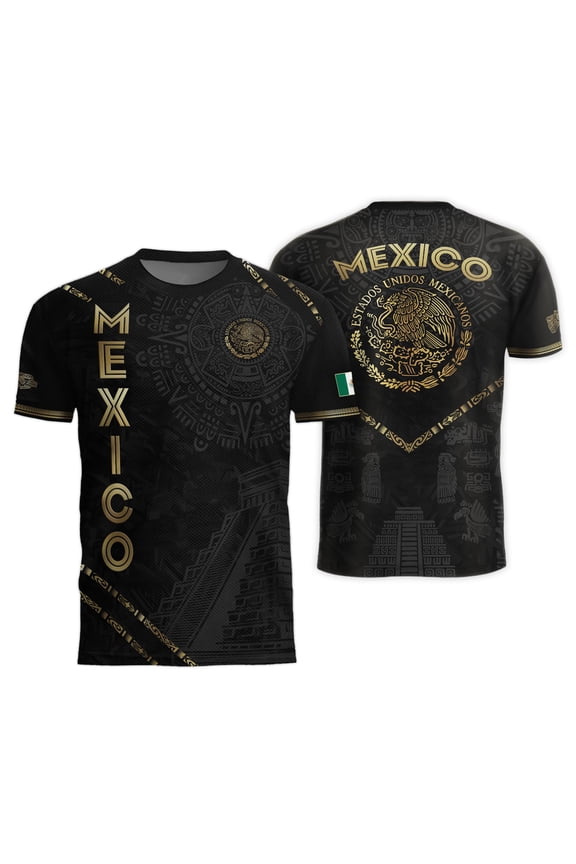 2026 National Mexico Team Soccer Jersey for Men Retro Jersey Short Sleeve Soccer T-Shirt Fashion Streetwear for Game Day Red L