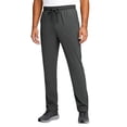 thumbnail image 1 of Zimjoy Active Athletic Pants for Men Stretch Drawstring Wasit Track Pants Casual Open Bottom Joggers for Workout, Dark Gray M, 1 of 8
