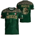 thumbnail image 1 of Zimjoy Men's Mexico Soccer Jersey 2026 World Soccer Game National Team Fan Crew Neck Short Sleeve Game Day Football Tee Gold 4XL, 1 of 2