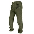 thumbnail image 1 of Zimjoy Mens Tactical Cargo Pants Waterproof Ripstop EDC Work Pant Lightweight Breathable Hiking Pant Outdoor Cargo Pants with 8 Pockets, Army Green S, 1 of 9