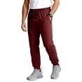 thumbnail image 1 of Zimjoy Red Tapered Joggers for Men Casual Stretch Quick Dry Athletic Pants Elastic Drawstring Active Pants for Workout, Running, Wine 2XL, 1 of 6