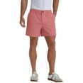 thumbnail image 1 of Zimjoy Shorts for Men Classic-Fit 5" Shorts Lightweight Quick Dry Button Cargo Shorts Elastic Waist Outdoor Golf Work Travel Beach Pants, Red L, 1 of 4
